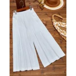 Womens floral print trousers