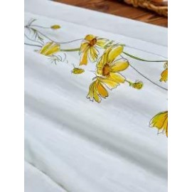 Womens floral print trousers