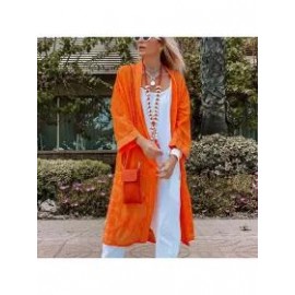 Fashion long-sleeved comfortable cardigan