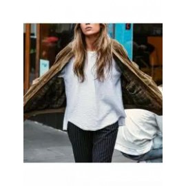 Unisex Vintage Suede Cotton Oversized Bomber Jacket