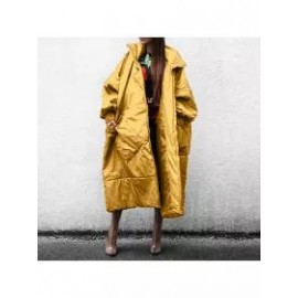 Women's Fashion Letter Print Down Jacket