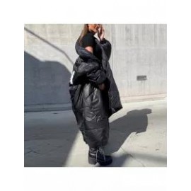 Women's Fashion Letter Print Down Jacket