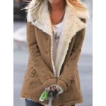Women's Slim Mid-length Thick Coat