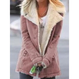 Women's Slim Mid-length Thick Coat