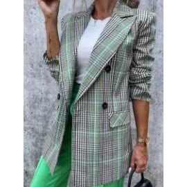 Casual Loose Double Breasted Trench Coat