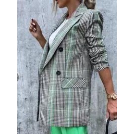 Casual Loose Double Breasted Trench Coat