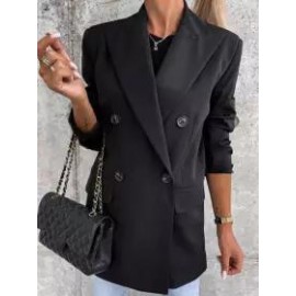 Casual Loose Double Breasted Trench Coat