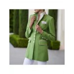 Women's Solid Color Suit Jacket
