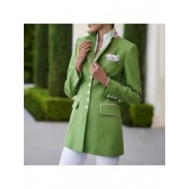 Women's Solid Color Suit Jacket