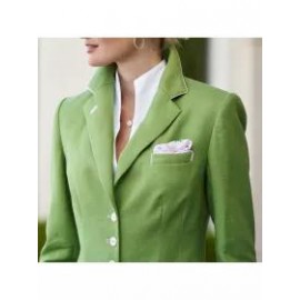 Women's Solid Color Suit Jacket