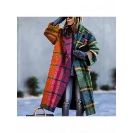 Modern Long Sleeve Halter Slim Overcoat