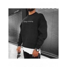 Men's Fashion Oversized Casual Poker Print Sweatshirt