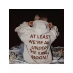 At Least We're All Under The Same Moon Women's Casual Hoodie