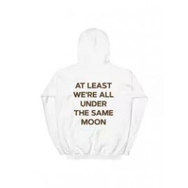 At Least We're All Under The Same Moon Women's Casual Hoodie