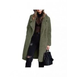 Casual Solid Color Long-sleeved Lapel Plush Coat