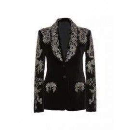 Fashion All-match Printed Blazer