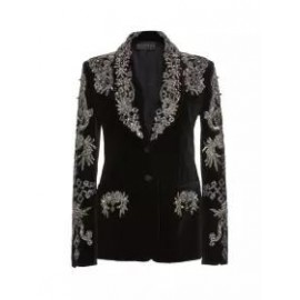 Fashion All-match Printed Blazer