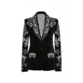 Fashion All-match Printed Blazer