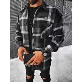 Street Fashion Casual Plaid Texture Jacket