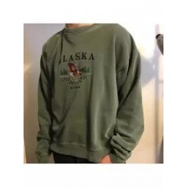 Men's Modern Casual Printed Color Long Sleeve Sweatshirt
