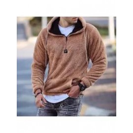 Stylish Casual Solid Color Hooded Men's Sweatshirt TT039