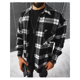 Casual Fashion Check Texture Jacket