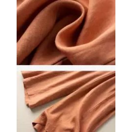 Casual Loose Solid Color Elastic Pants