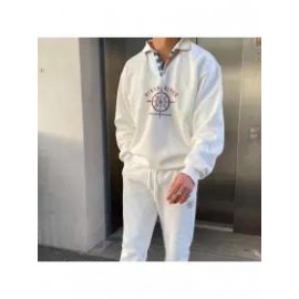 Retro Men's Polos Casual Sweatshirt