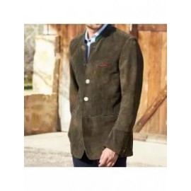 Vintage Solid Color Button Jacket