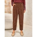 Ladies Elastic Waist Trousers