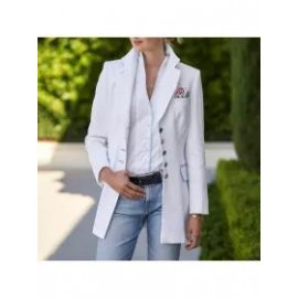 Ladies British Style Lapel Blazer
