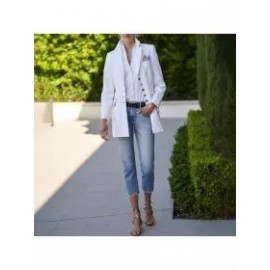 Ladies British Style Lapel Blazer