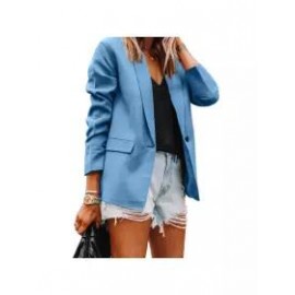 Fashion all-match solid color blazer