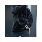 Plush Warm Hooded Sweatshirt