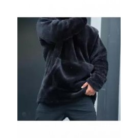 Plush Warm Hooded Sweatshirt