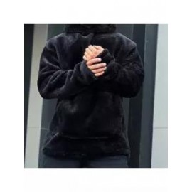 Plush Warm Hooded Sweatshirt