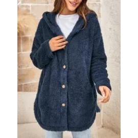Women's Polar Fleece Hooded Jacket
