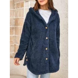 Women's Polar Fleece Hooded Jacket