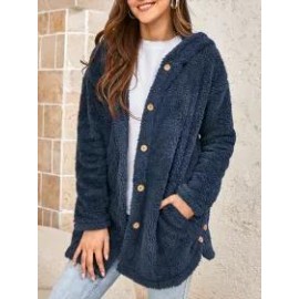 Women's Polar Fleece Hooded Jacket