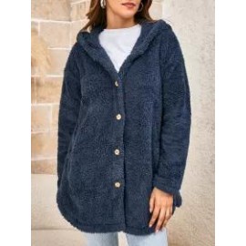 Women's Polar Fleece Hooded Jacket