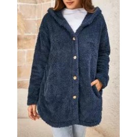 Women's Polar Fleece Hooded Jacket