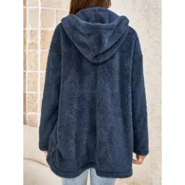Women's Polar Fleece Hooded Jacket