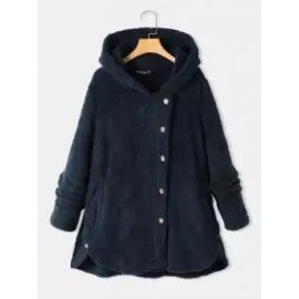 Women's Polar Fleece Hooded Jacket