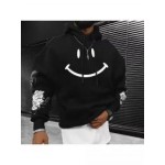 Men's Oversized Vintage Smiley Casual Sweatshirt