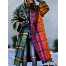 Casual Loose Button Pocket Cardigan Coat