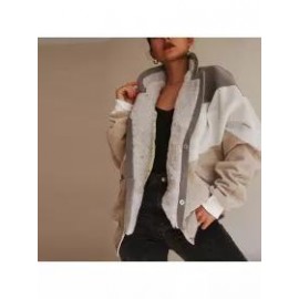 Vintage Striper Women's Cotton Jacket