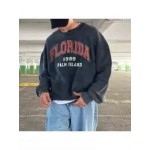 Retro Men's Florida Casual Print Sweatshirt