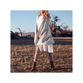 Solid Color Irregular Loose Mid-length Cardigan