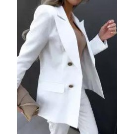 Casual Loose Double Breasted Blazer