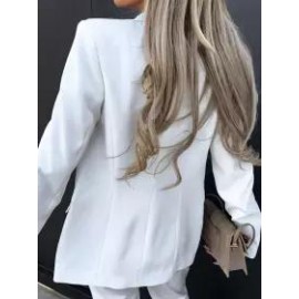 Casual Loose Double Breasted Blazer